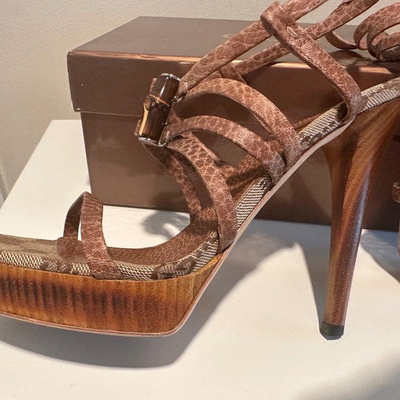 Gucci platform sandals - Picture 3 of 10